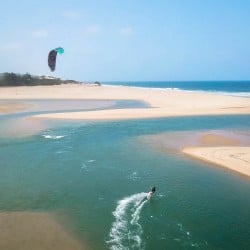 Kitesurfing en Mozambique
